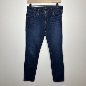 Womens Lucky Brand Lolita Skinny Dark‎ Wash Blue Jeans Pants Size 4 R EUC